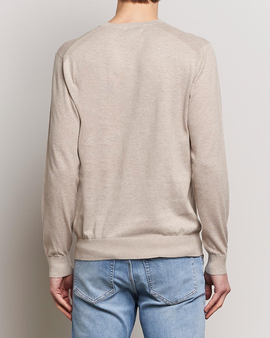 Heren | Truien | Tiger of Sweden | Michas Cotton/Linen Knitted Sweater Soft Latte