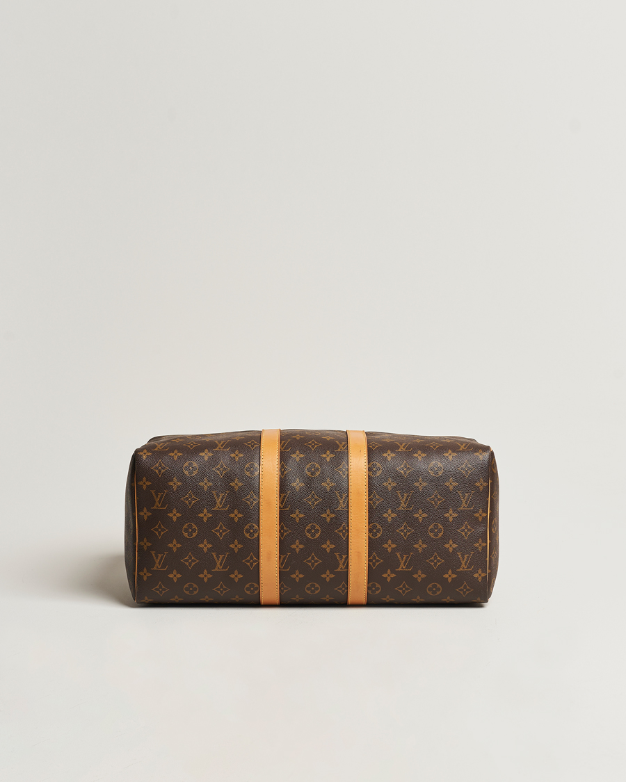 Heren | Louis Vuitton Pre-Owned Keepall 45 Bag Monogram | Louis Vuitton Pre-Owned | Keepall 45 Bag Monogram