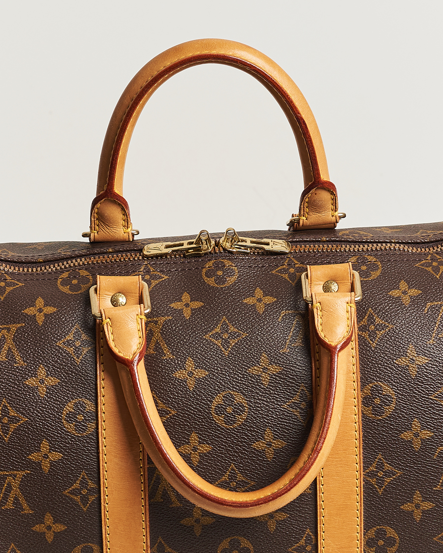 Heren | Louis Vuitton Pre-Owned Keepall 45 Bag Monogram | Louis Vuitton Pre-Owned | Keepall 45 Bag Monogram