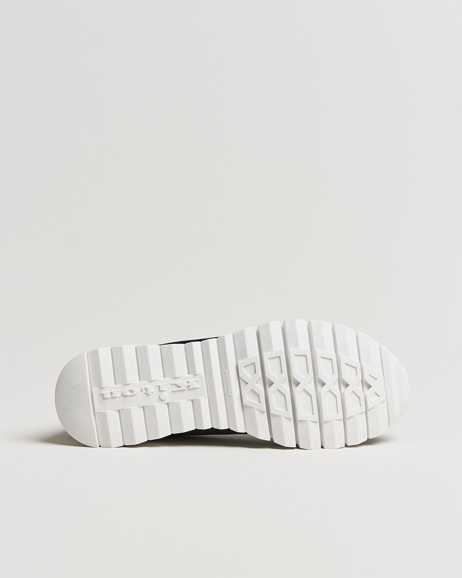 Heren | Kiton Mesh Running Sneakers Navy | Kiton | Mesh Running Sneakers Navy