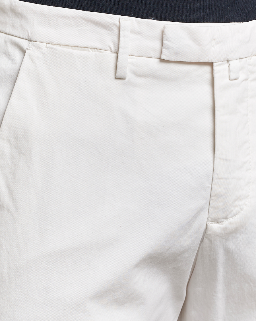 Homme | Pantalons | Briglia 1949 | Slim Fit Cotton Stretch Chinos White