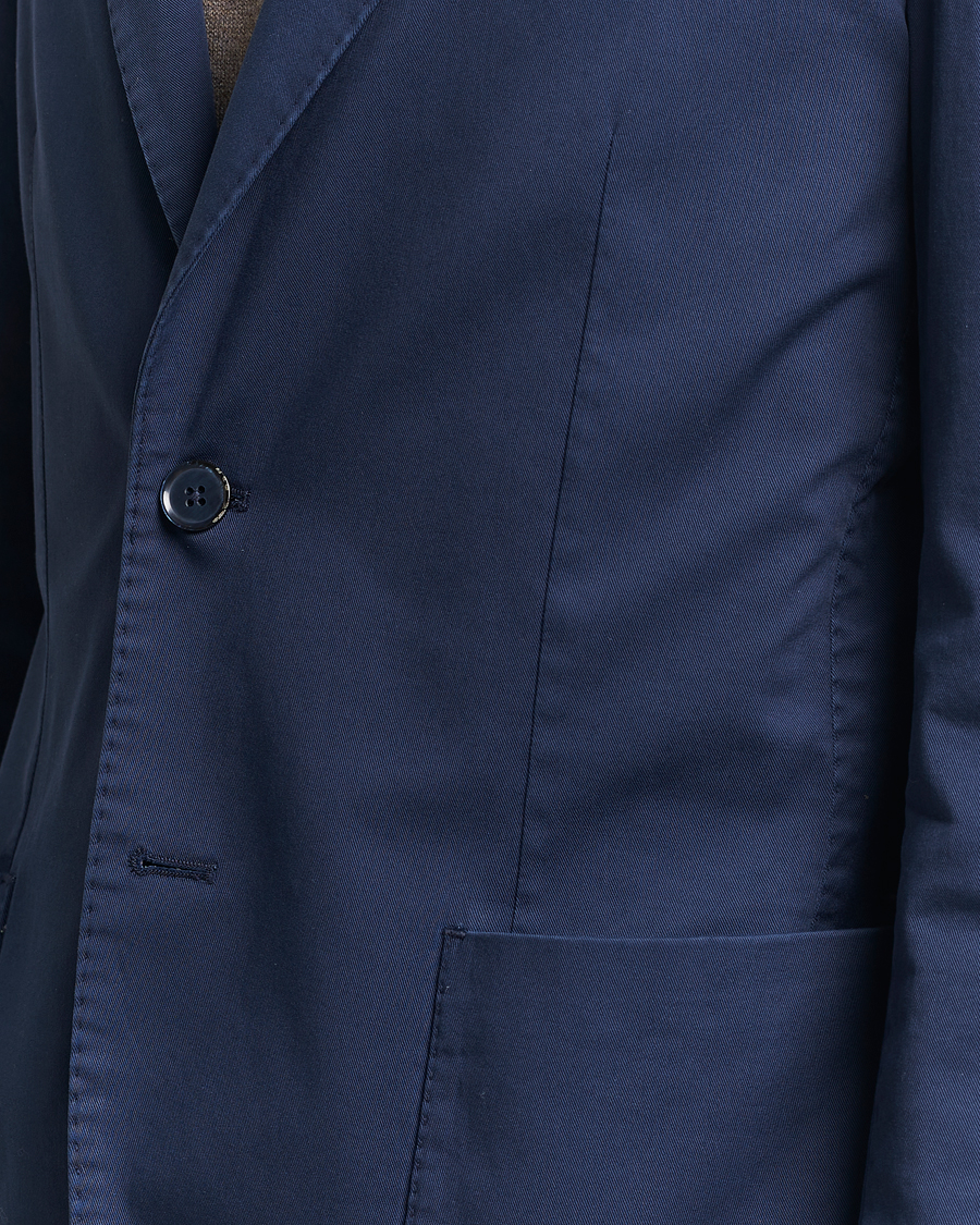 Homme | Blazers | L.B.M. 1911 | Jack Regular Fit Cotton Stretch Blazer Navy