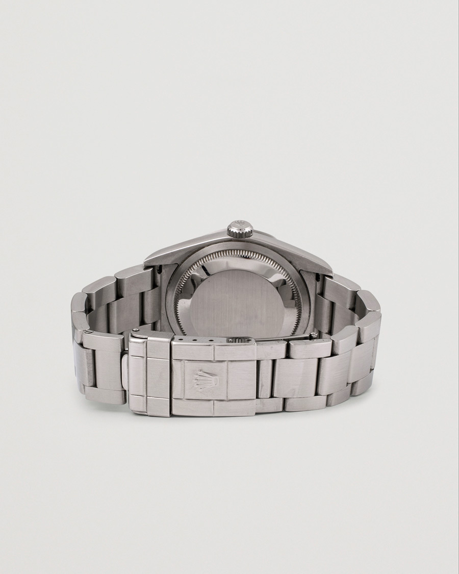 Heren | Rolex Pre-Owned Explorer 114270 Steel Black Silver | Rolex Pre-Owned | Explorer 114270 Steel Black Silver