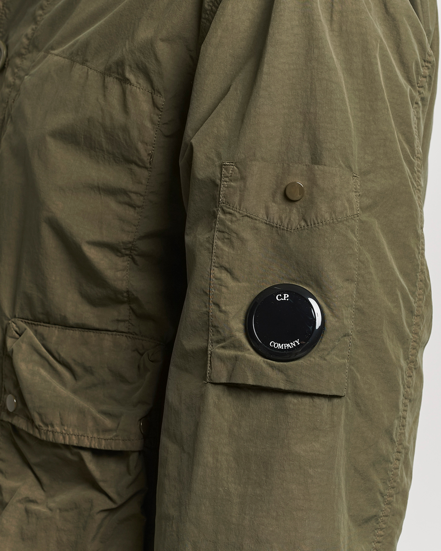 Heren | Jassen | C.P. Company | Flatt Nylon Coat Dark Olive