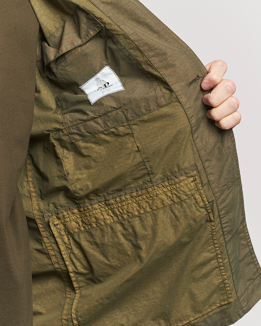 Heren | Jassen | C.P. Company | Flatt Nylon Coat Dark Olive