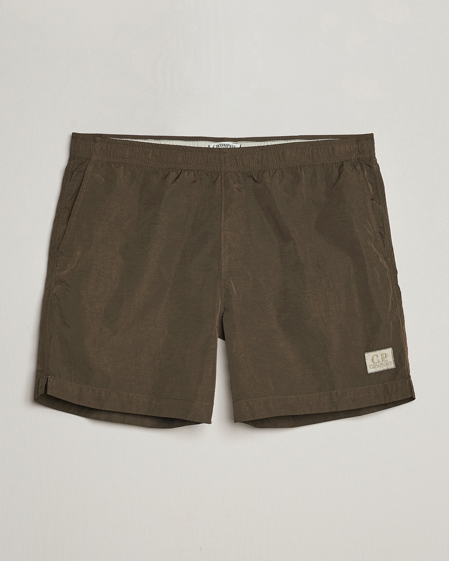 Homme | Maillots De Bain | C.P. Company | Eco Chrome-R Swimshorts Dark Olive