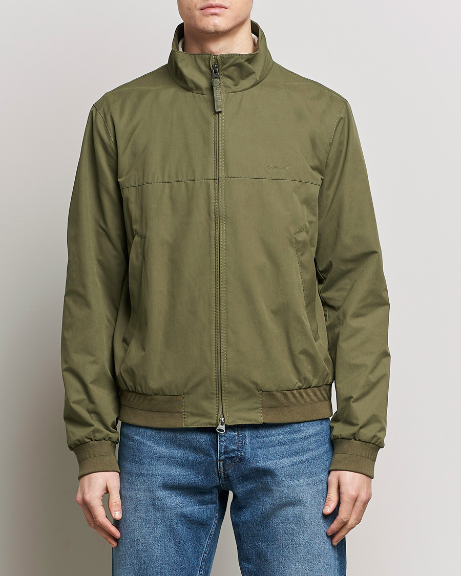 Heren | Jassen | GANT | The Hampshire Jacket Dryed Rosemary