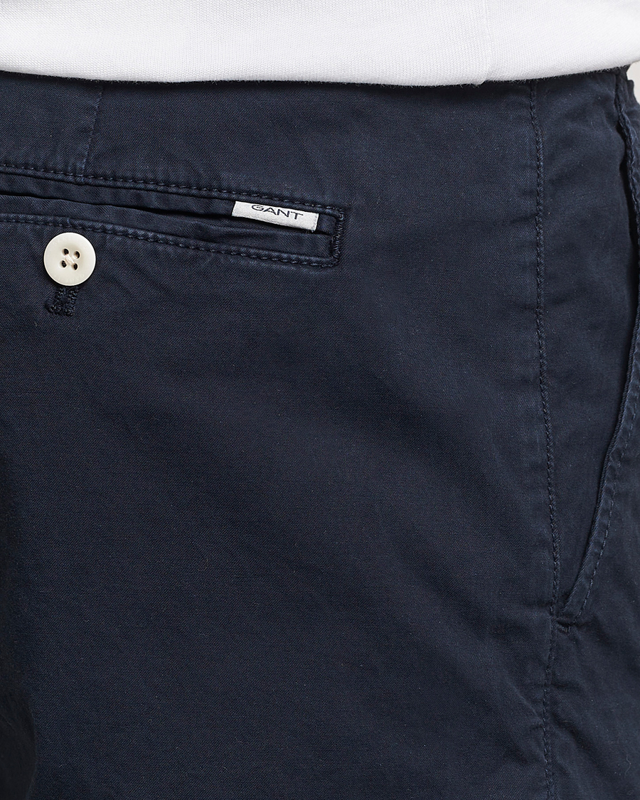Homme | Shorts | GANT | Regular Sunbleached Shorts Marine