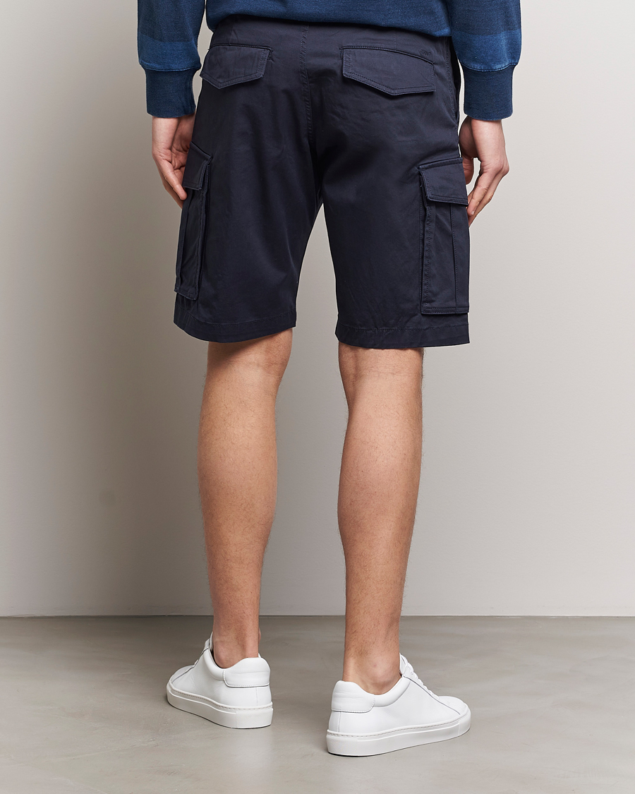 Homme | Shorts | GANT | Relaxed Twill Cargo Shorts Marine