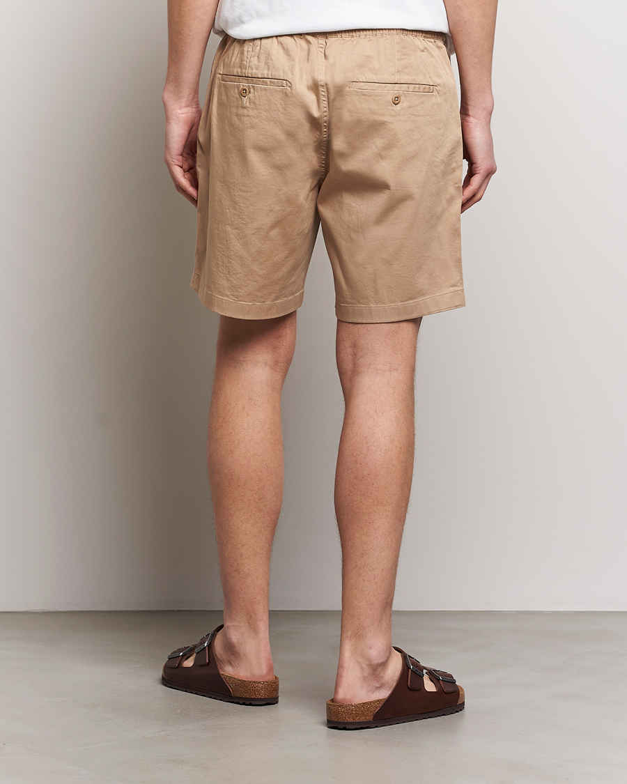 Heren | Korte broek | GANT | Drawstring Logo Shorts Dark Khaki