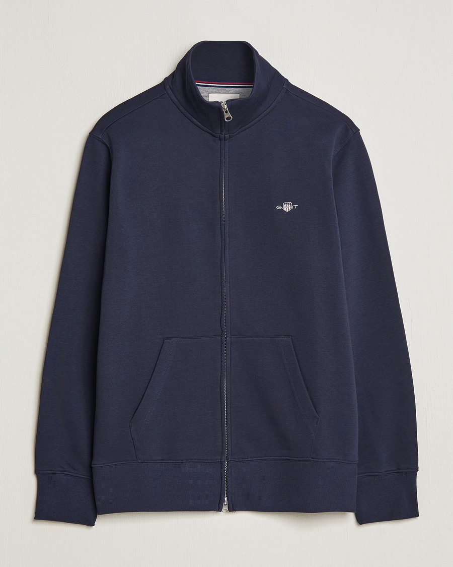 Homme | Pulls Et Tricots | GANT | Original Full Zip Evening Blue