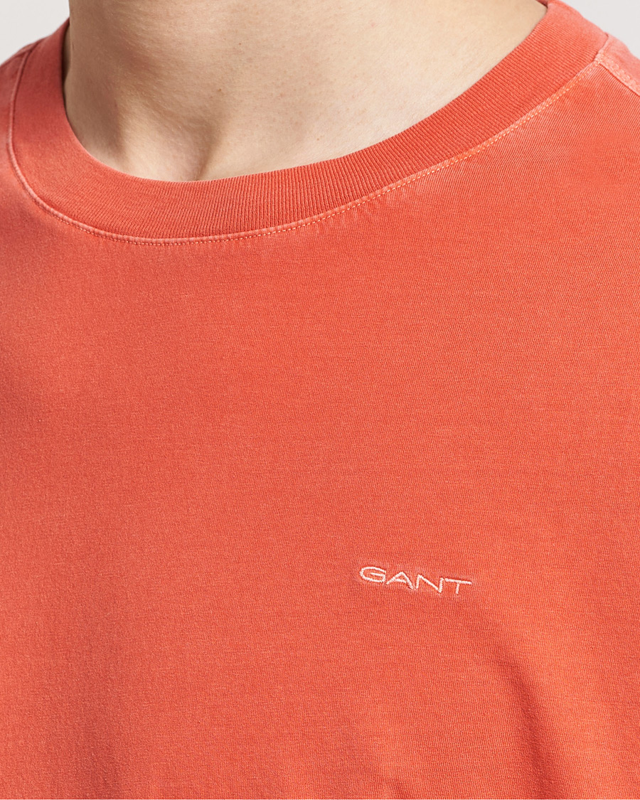 Homme | T-shirts | GANT | Sunbleached T-Shirt Burnt Orange