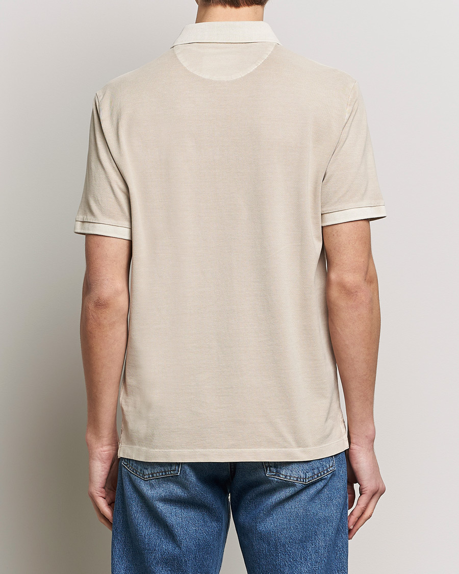 Homme | Polos | GANT | Sunbleached Polo Silky Beige