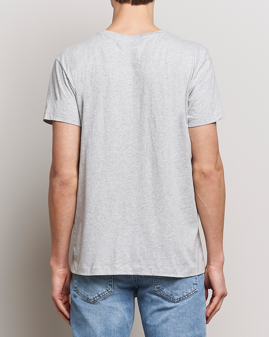 Heren | T-shirts | GANT | 2-Pack Crew Neck T-Shirt Light Grey/Navy