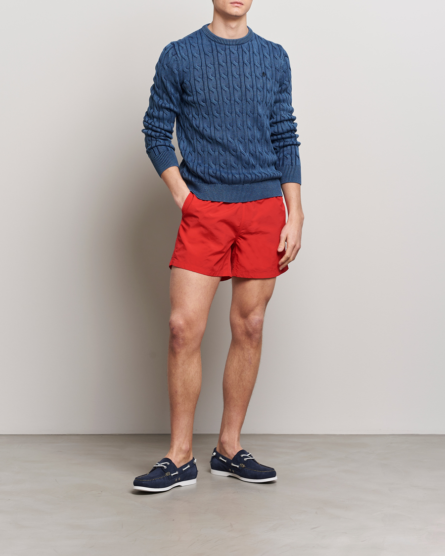 Heren | Zwembroek | GANT | Basic Swimshorts Bright Red