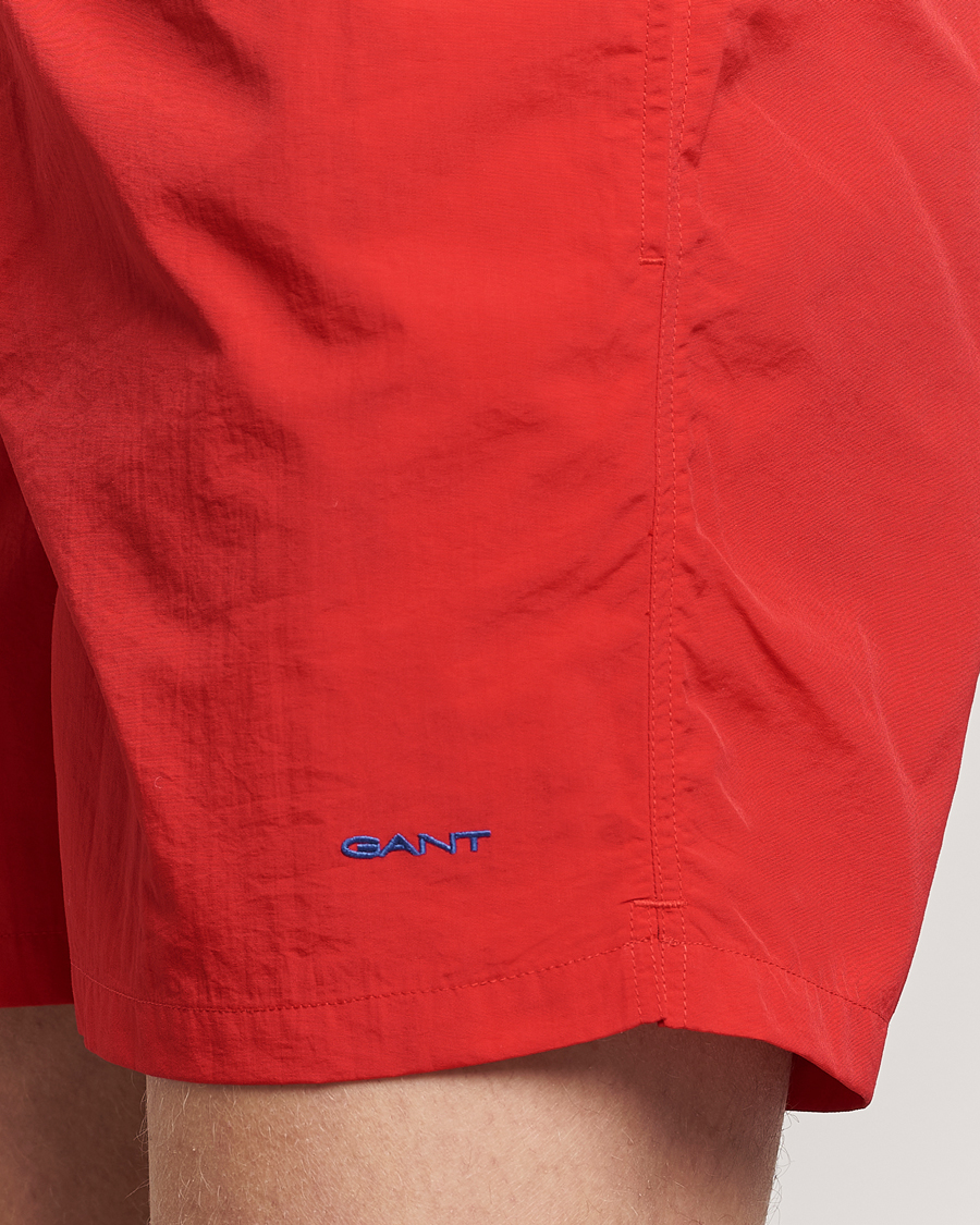 Heren | Zwembroek | GANT | Basic Swimshorts Bright Red
