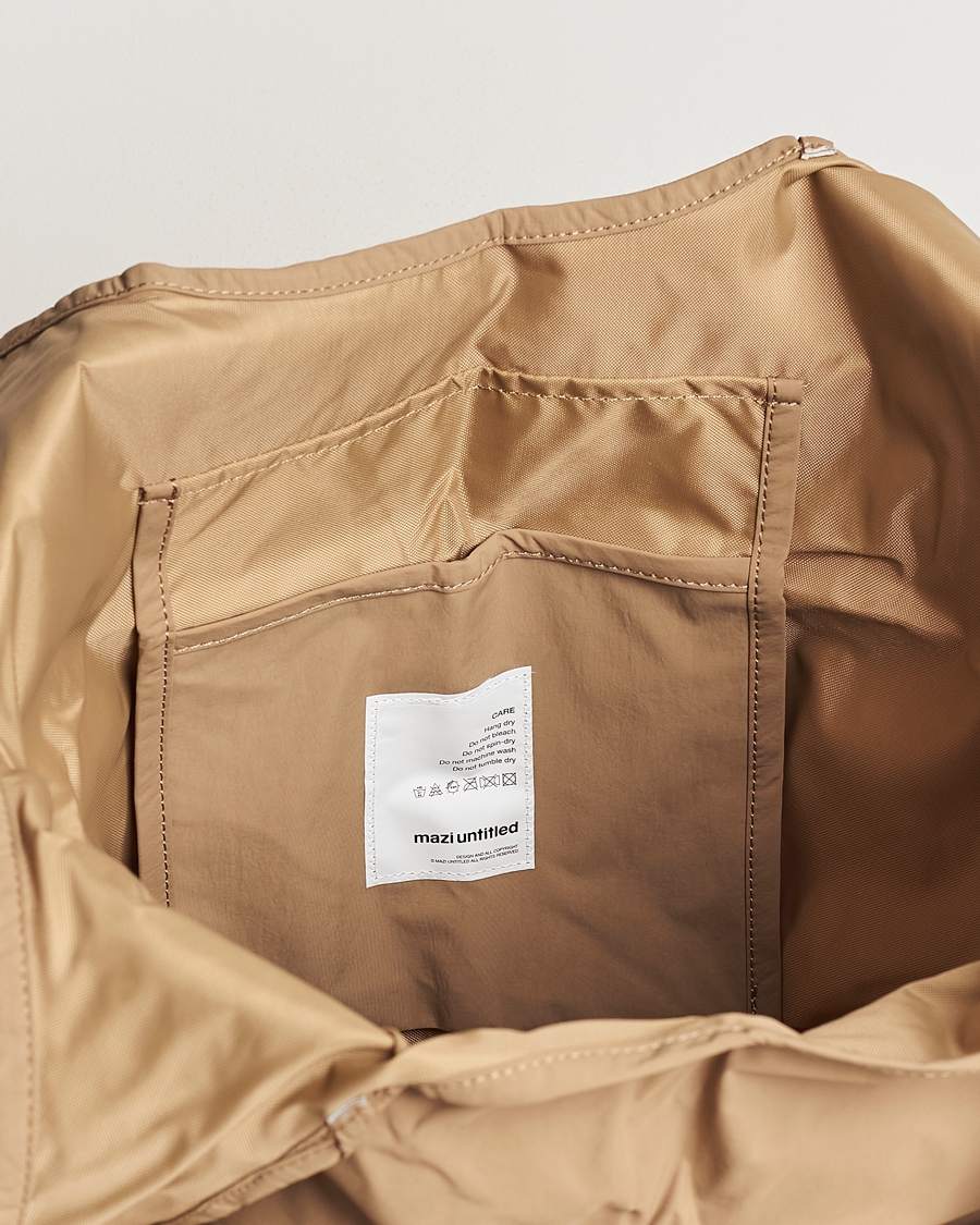 Homme | mazi untitled Nylon Bore Bag Beige | mazi untitled | Nylon Bore Bag Beige