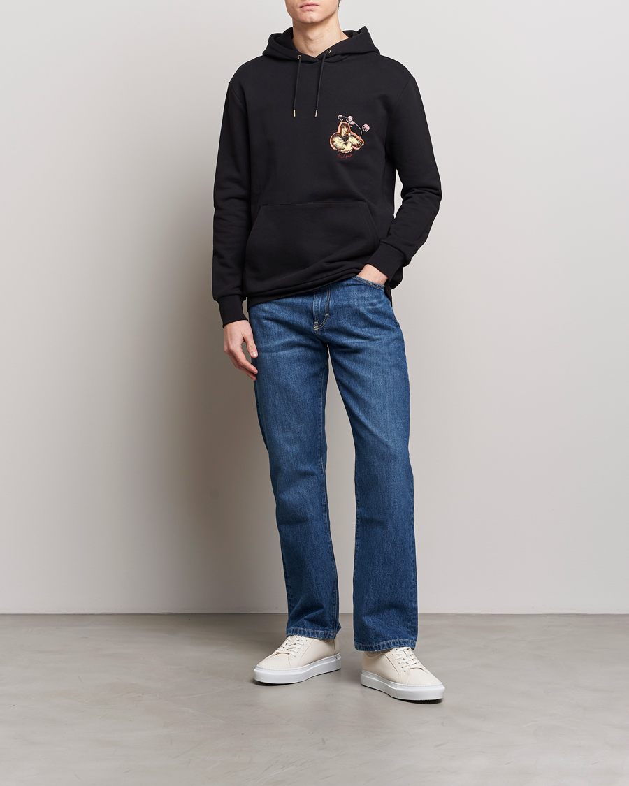 Homme | Pulls Et Tricots | Paul Smith | Printed Orchid Hoodie Black