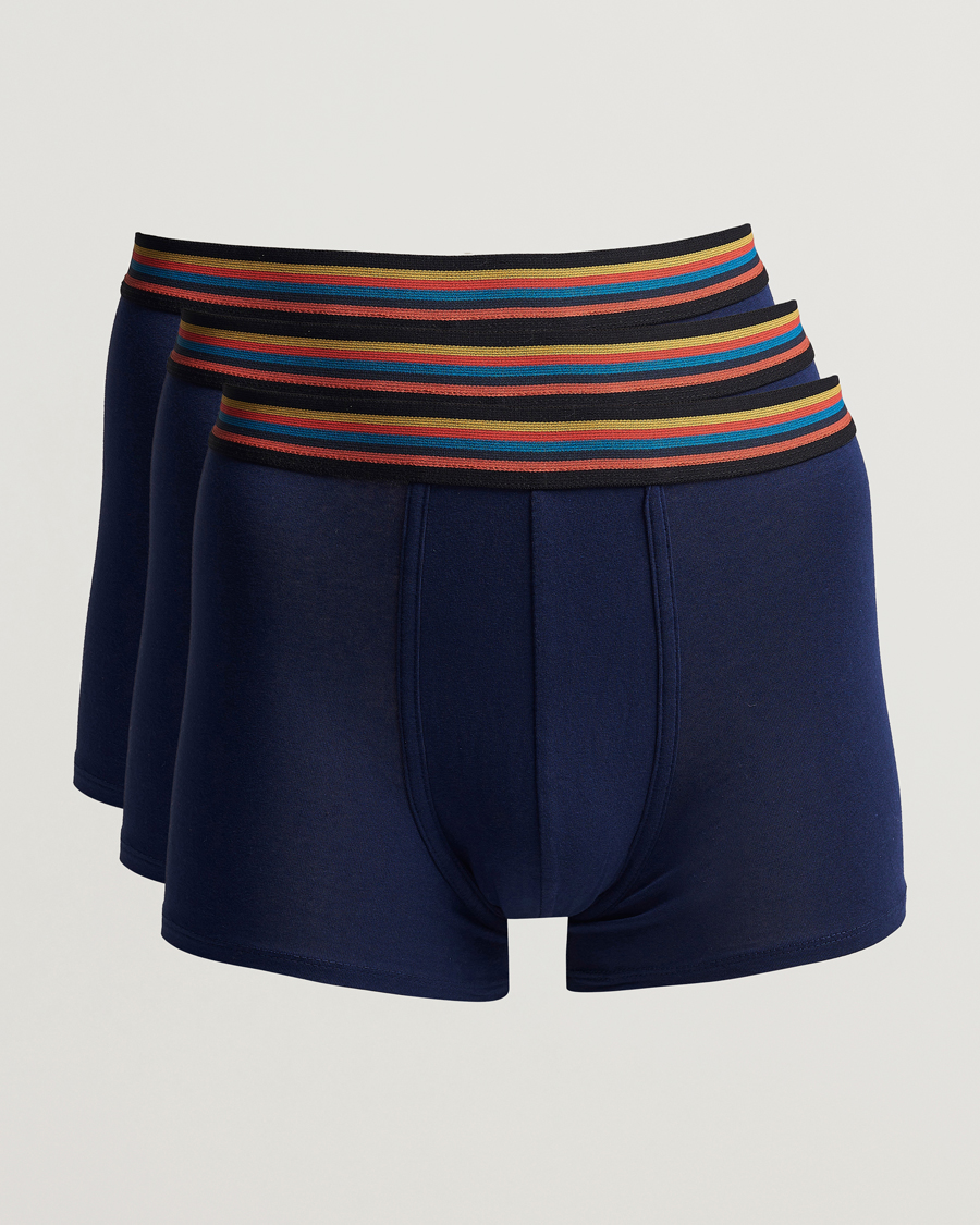 Heren | Ondergoed | Paul Smith | 3-Pack Trunk Navy