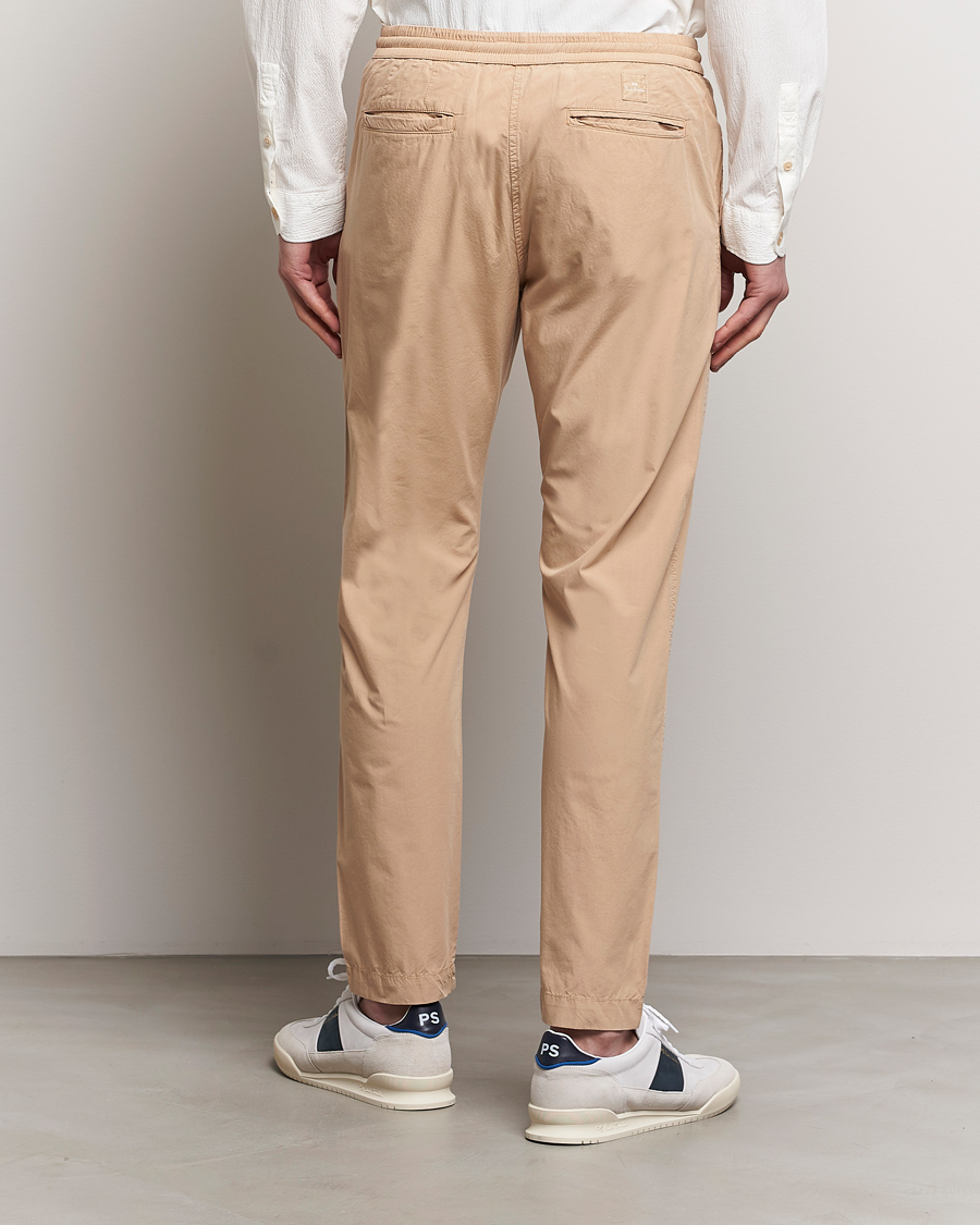 Heren | Broeken | PS Paul Smith | Cotton Drawstring Trousers Beige