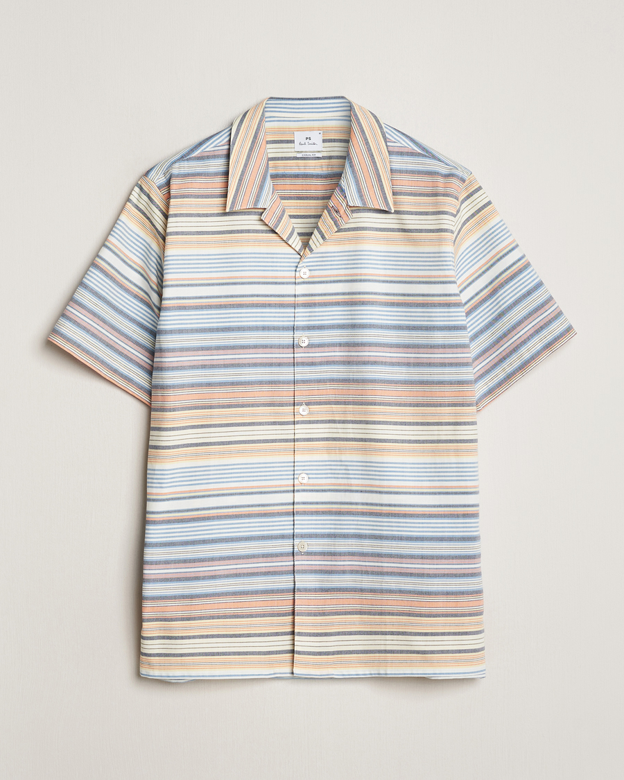 Homme | Chemises | PS Paul Smith | Striped Resort Short Sleeve Shirt Multi