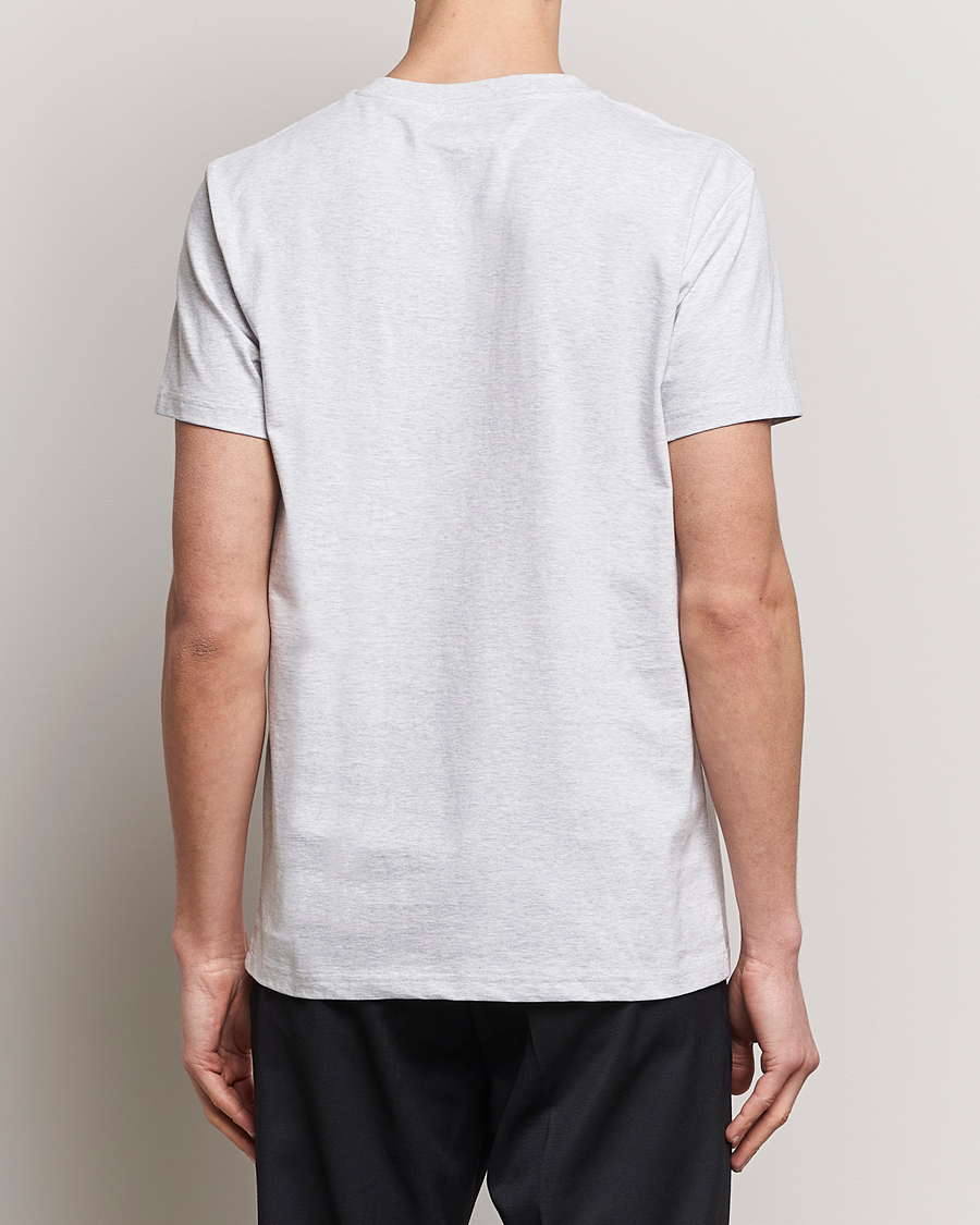 Heren | T-shirts | Bread & Boxers | Crew Neck Regular T-Shirt Light Grey Melange