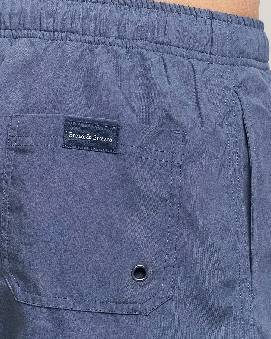 Heren | Zwembroek | Bread & Boxers | Swimshorts Denim Blue