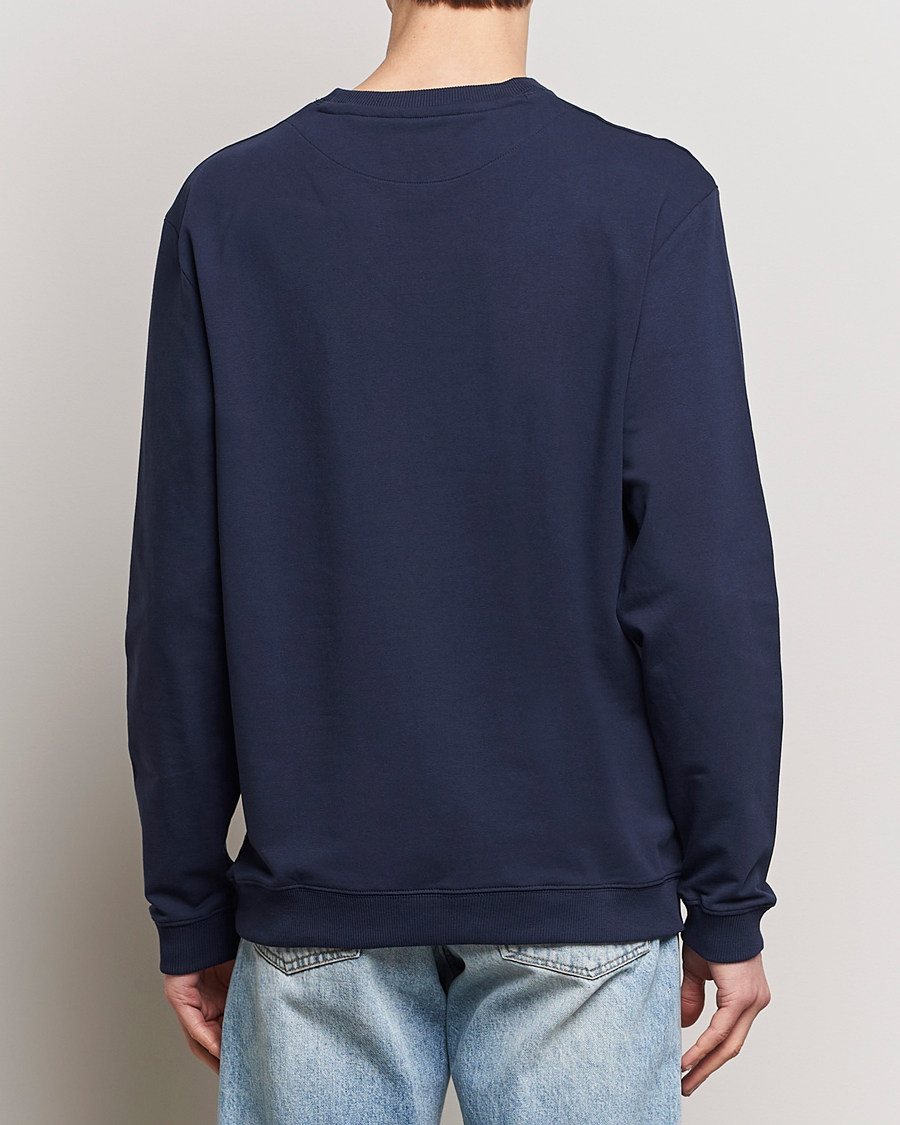 Heren | Truien | Bread & Boxers | Loungewear Crew Neck Sweatshirt Navy Blue