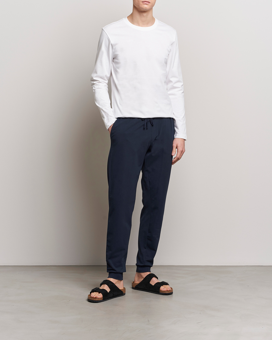 Heren | T-shirts | Bread & Boxers | Long Sleeve T-Shirt White