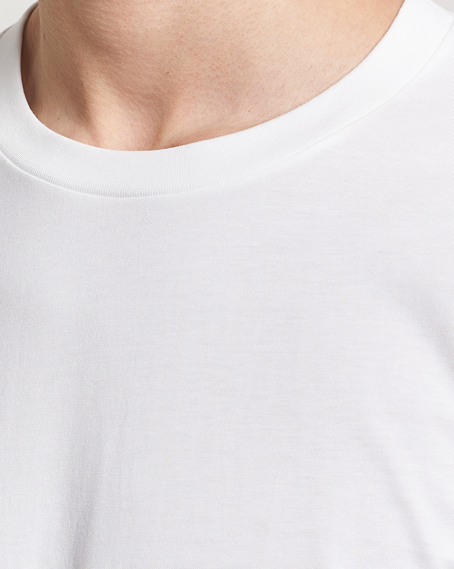 Heren | T-shirts | Bread & Boxers | Long Sleeve T-Shirt White