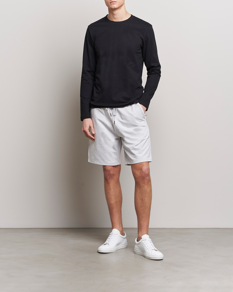 Heren | T-shirts | Bread & Boxers | Long Sleeve T-Shirt Black