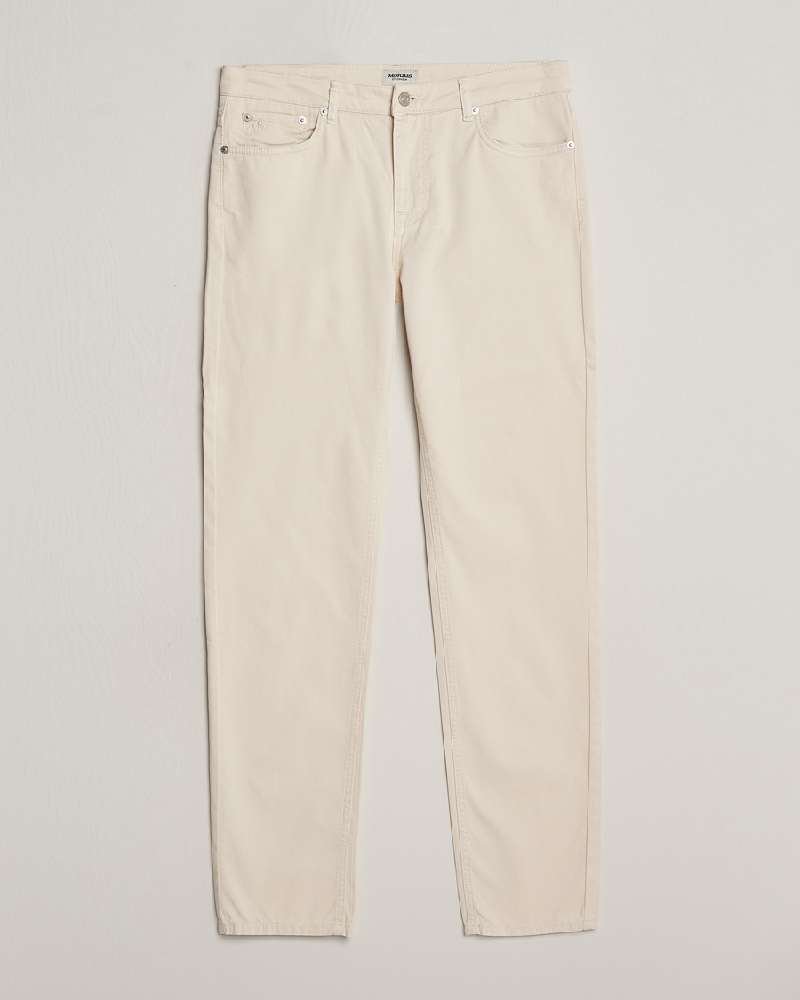 Homme | Pantalons | Morris | James Structured 5-Pocket Trousers Off White