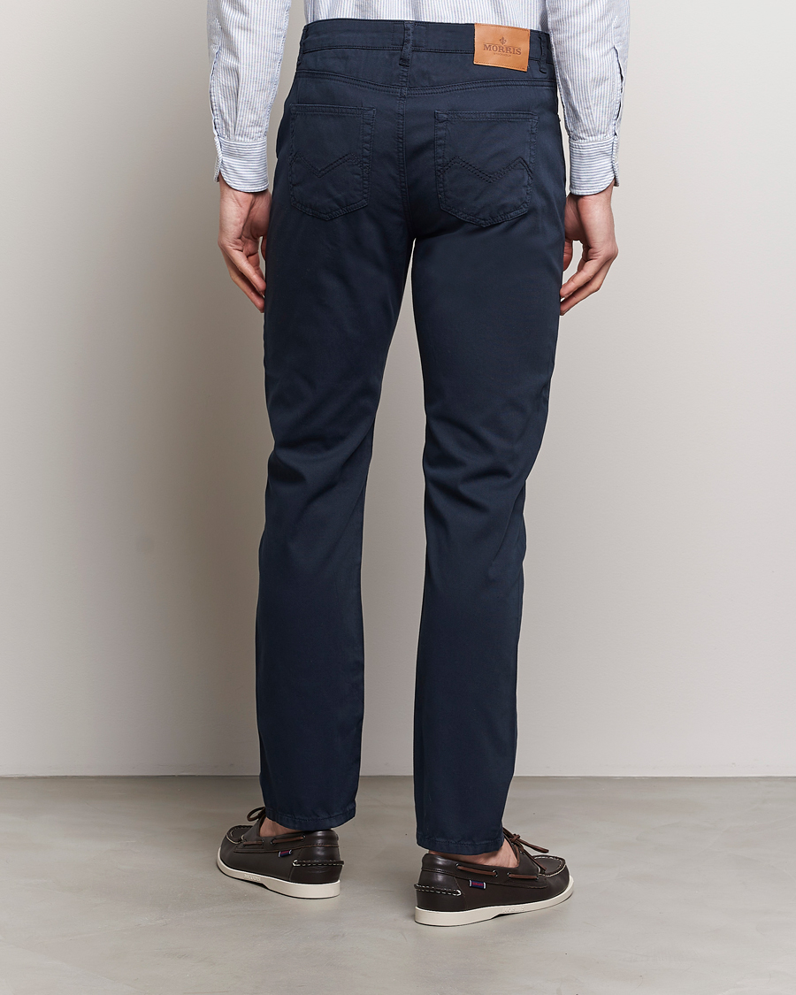 Homme | Pantalons | Morris | James Structured 5-Pocket Trousers Blue