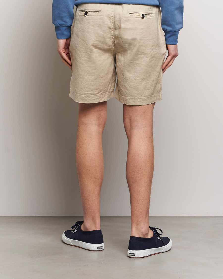 Homme | Shorts | Morris | Fenix Linen Shorts Khaki