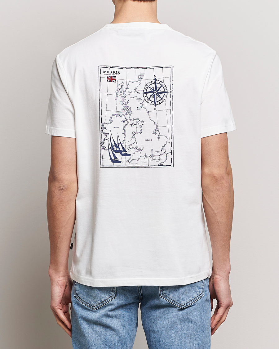 Heren | T-shirts | Morris | Archie T-Shirt Off White
