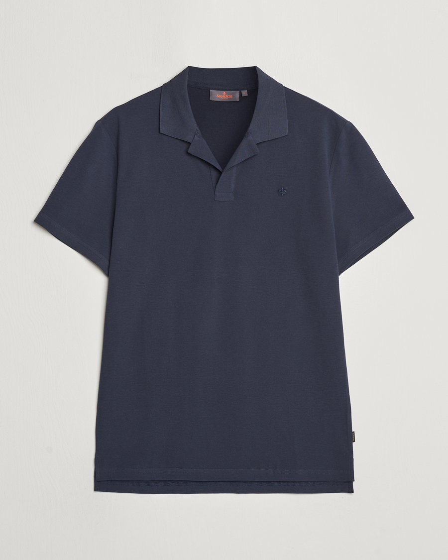 Homme | Polos | Morris | Dylan Pique Shirt Old Blue