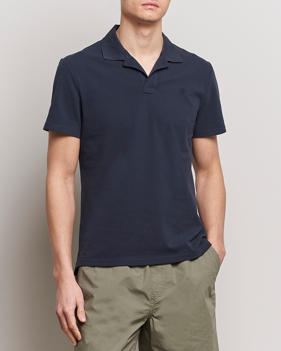 Homme | Polos | Morris | Dylan Pique Shirt Old Blue