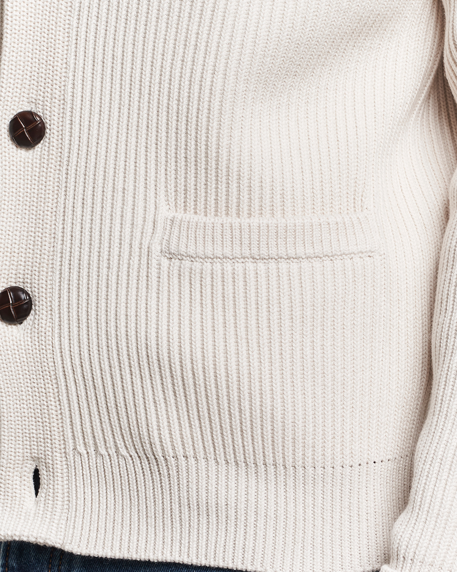Homme | Pulls Et Tricots | Morris | Brayden Shawl Cardigan White