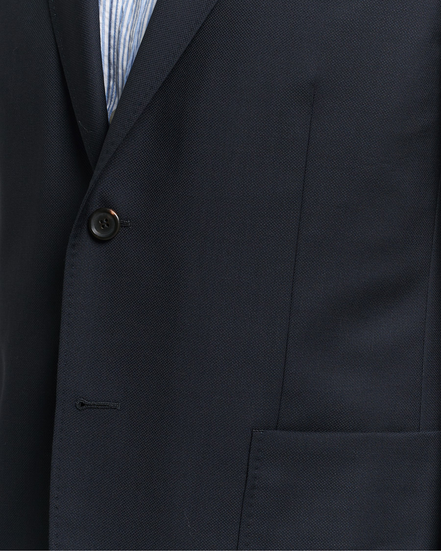 Homme | Blazers | Morris | Archie Navy Light Wool Blazer Navy