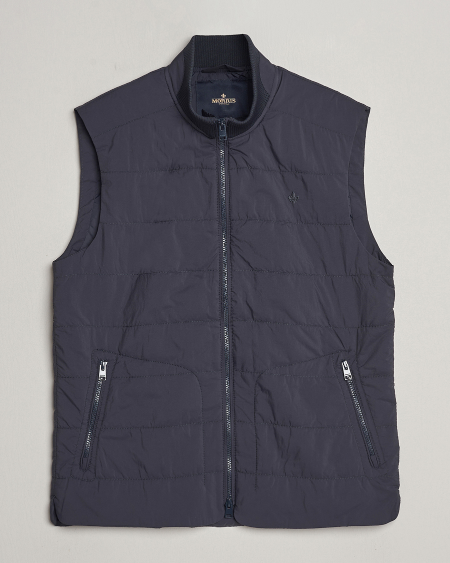 Heren | Jassen | Morris | Lewis Padded Vest Old Blue