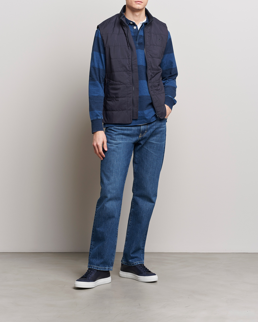 Heren | Jassen | Morris | Lewis Padded Vest Old Blue