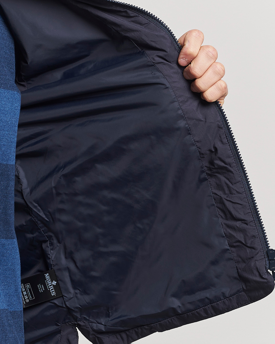 Heren | Jassen | Morris | Lewis Padded Vest Old Blue