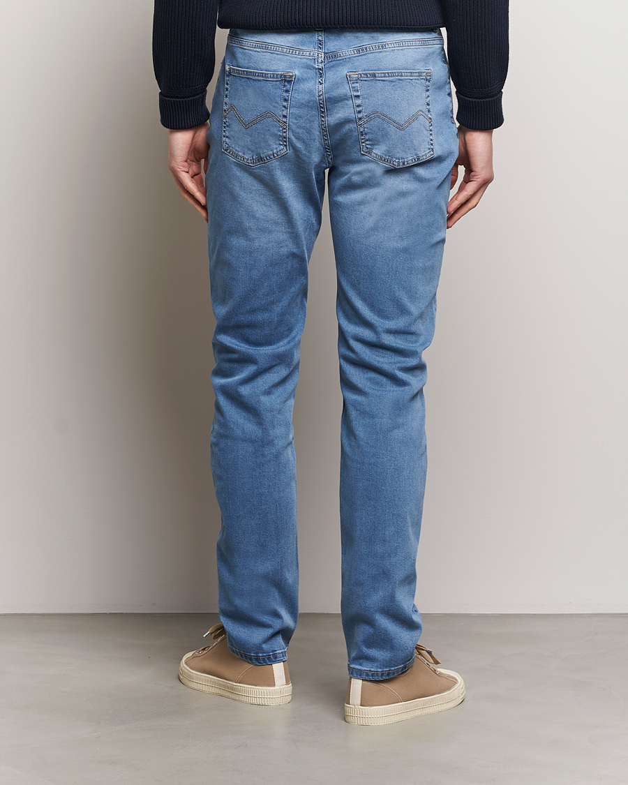 Homme | Jeans | Morris | James Satin Jeans Light Blue