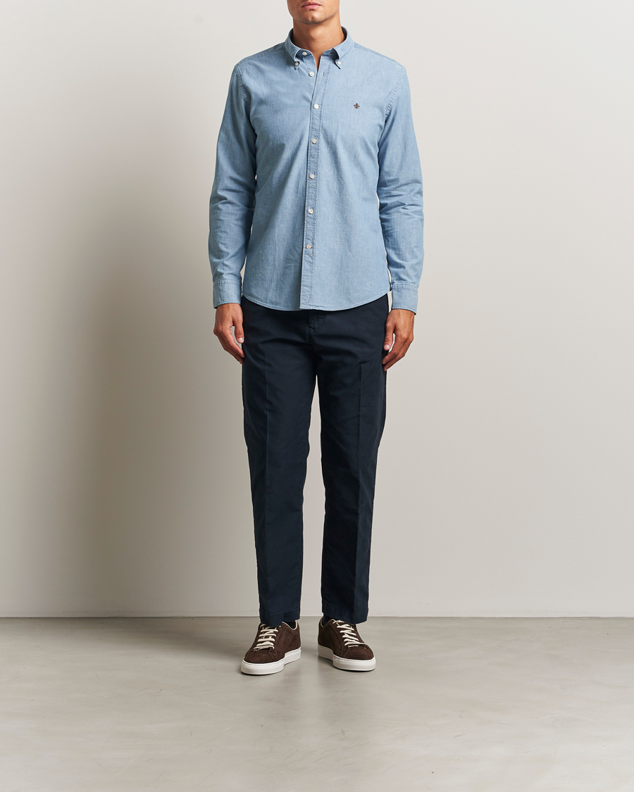 Homme | Chemises | Morris | Chambray Shirt Blue