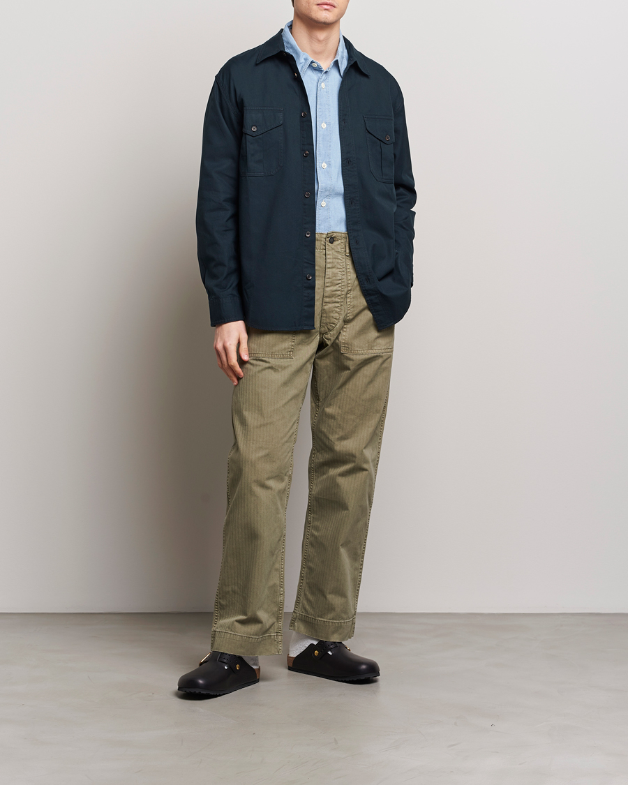 Heren | Overhemden | Filson | Lightweight Alaskan Guide Shirt Midnight Navy
