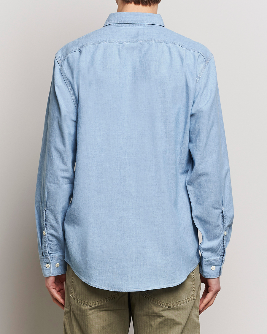 Heren | Overhemden | Filson | Chambray CPO Shirt Light Indigo