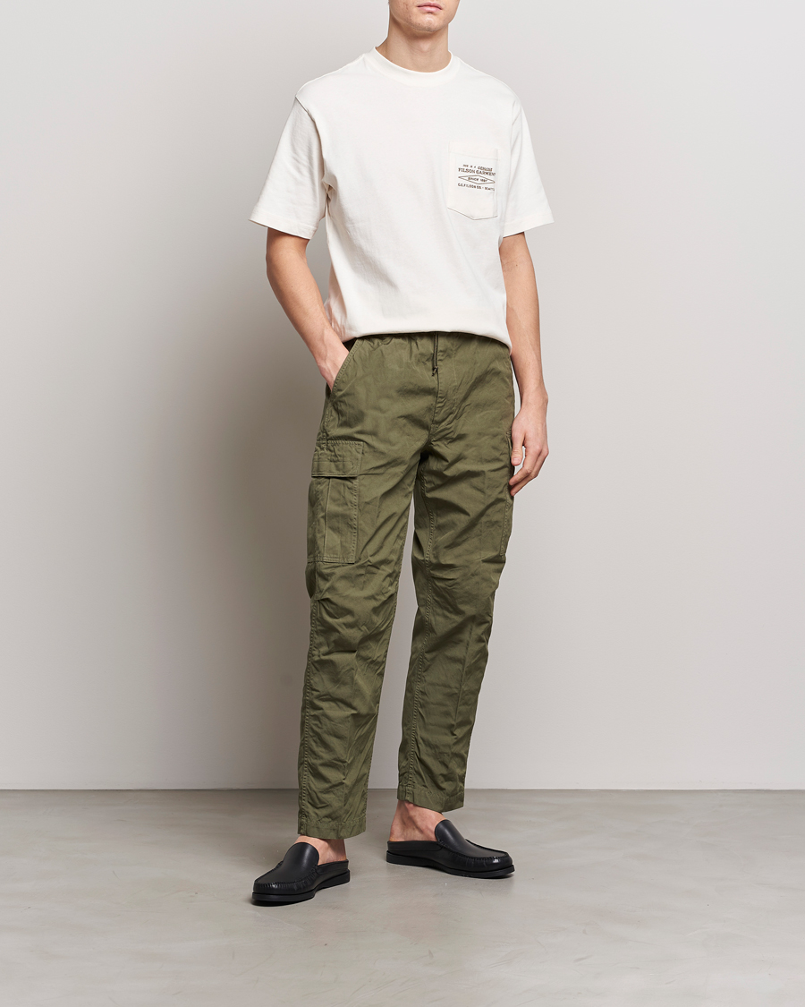 Homme | T-shirts | Filson | Embroidered Pocket T-Shirt Off White
