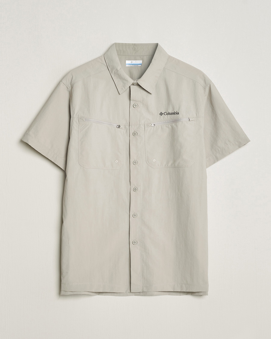 Heren | Overhemden | Columbia | Mountaindale Short Sleeve Outdoor Shirt Flint Grey