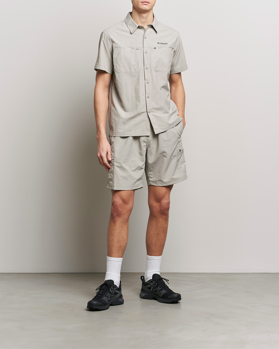 Heren | Overhemden | Columbia | Mountaindale Short Sleeve Outdoor Shirt Flint Grey