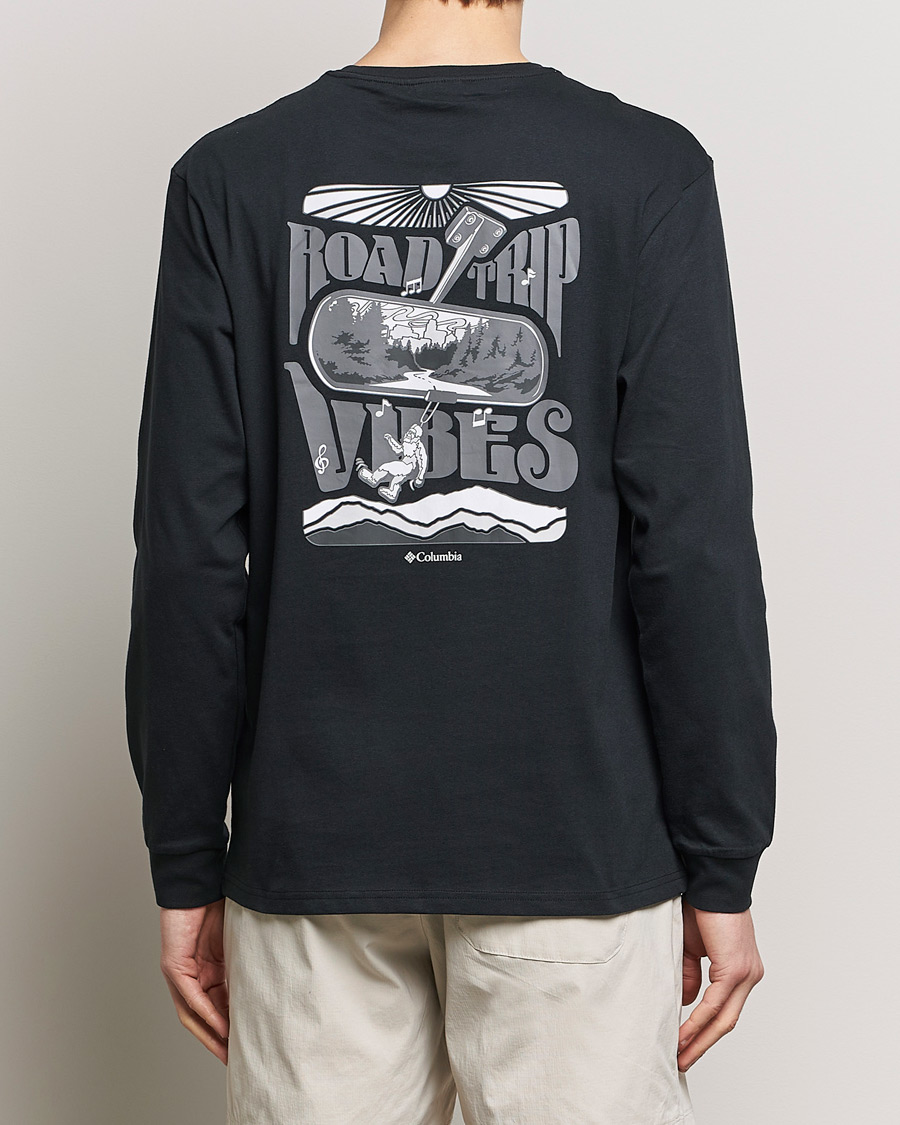 Homme | T-shirts | Columbia | Explorers Canyon Long Sleeve T-Shirt Black